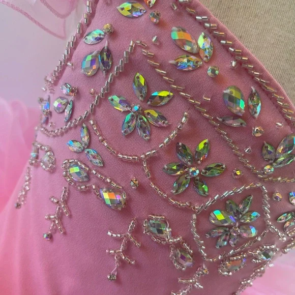strapless open back dress Sweet Wink Girls Pink Princess Dress Up Kit